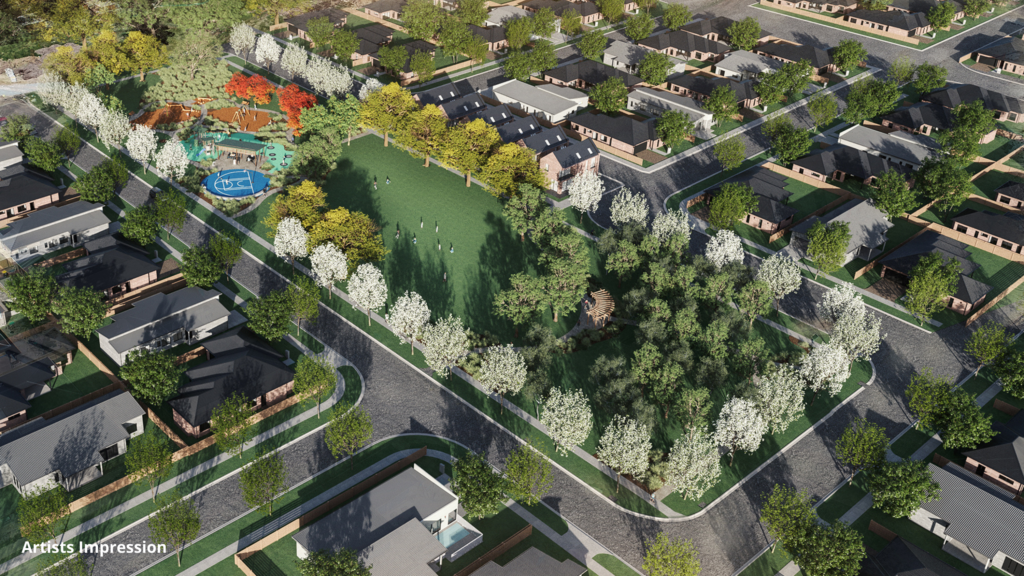 Watch the Hillstowe Central Park Come to Life